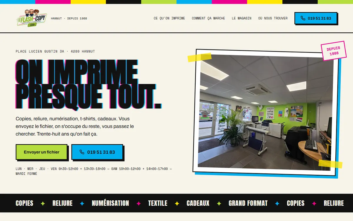 Flash-Copy, version proposée